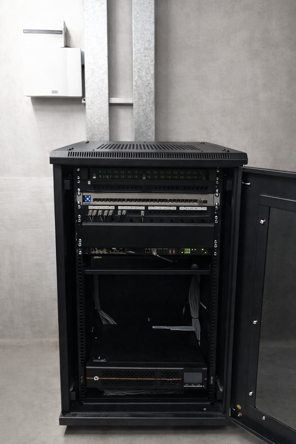 Instalación de rack Systemvesta